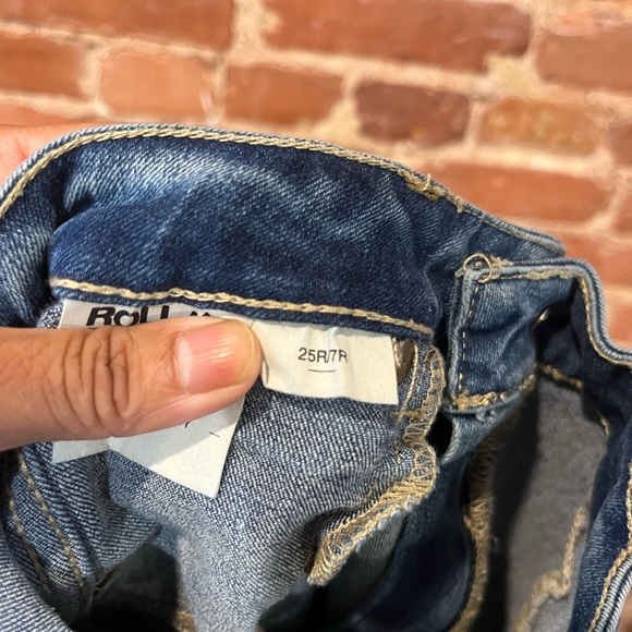 ROLLA’S Westcoast Super Skinny Jeans 25R/7R Viscose Blend - Picture 7 of 14